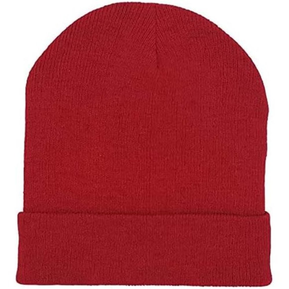 12 Pack Winter Beanie Hats for Men Women, Warm Cozy Knitted Cuffed Skull Cap - Picture 2 of 7